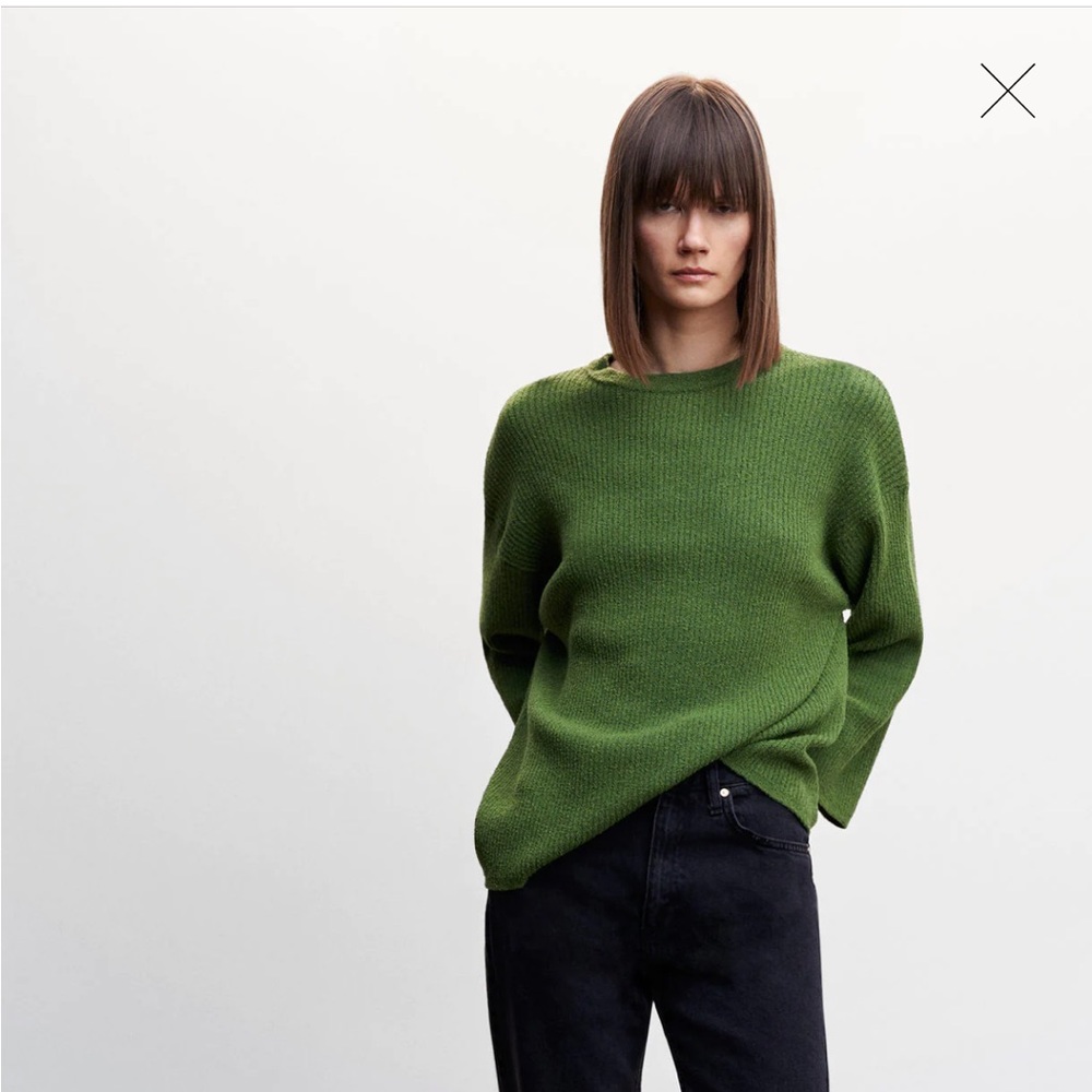 Mango oversized fine knit sweater